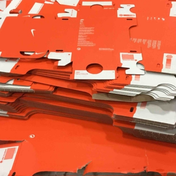 X10 Uncirculated New Nike Boxes Adult Orange LOT OF 10 - Picture 4 of 4